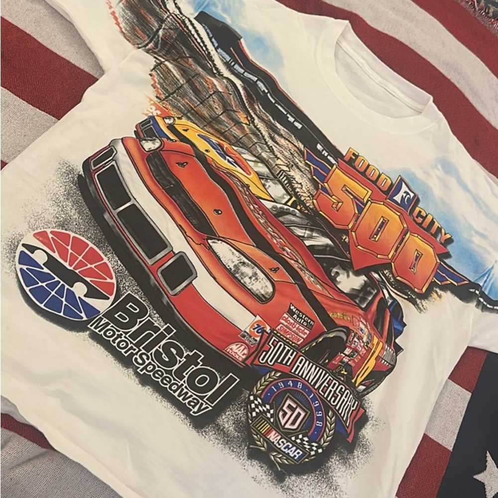 Vintage Chase NASCAR Racing Tee 1998 AOP